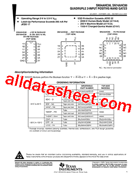 SN74AHC00NSR型号图片