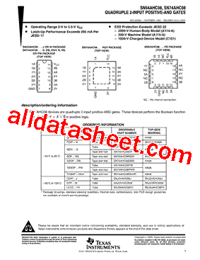 SN74AHC08DBR型号图片