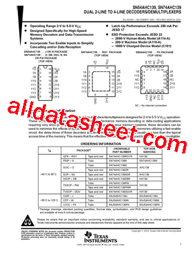 SN74AHC139D型号图片