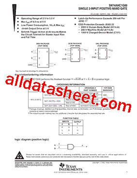 SN74AHC1G00DCKR型号图片