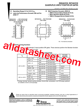 SN74AHC32DBLE型号图片