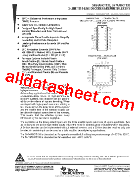 SN74AHCT138N型号图片
