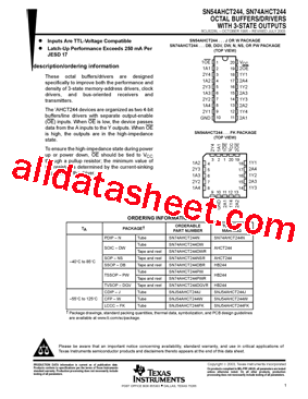 SN74AHCT244_03型号图片