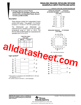 SN74ALS08DR型号图片