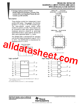 SN74ALS09N型号图片