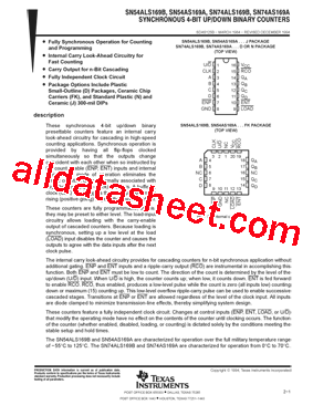 SN74ALS169BNE4型号图片