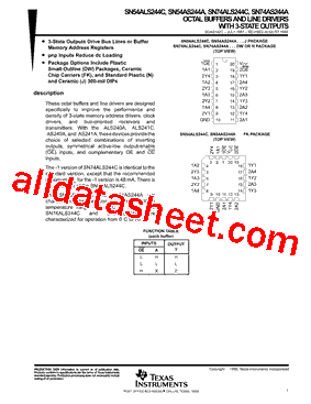 SN74ALS244CDBLE型号图片