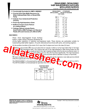 SN74ALS29821NT型号图片