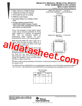 SN74ALS373ADW型号图片