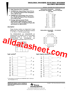 SN74ALS805ADWR型号图片