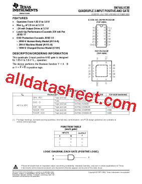 SN74ALVC08DGVRE4型号图片