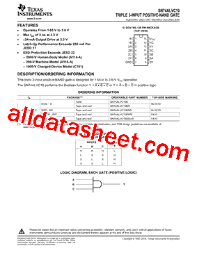 SN74ALVC10_15型号图片