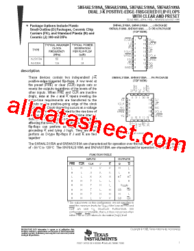SN74AS109ANSR型号图片