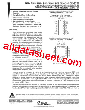 SN74AS163D型号图片