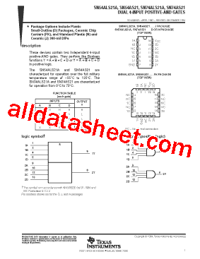 SN74AS21D型号图片
