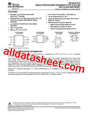 SN74AUC1G74DCTRG4型号图片