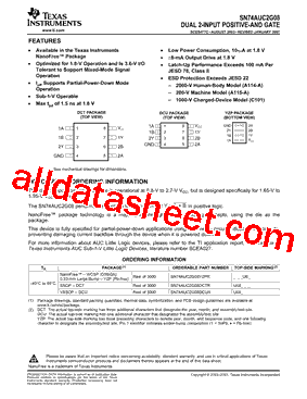 SN74AUC2G08DCTRE4型号图片