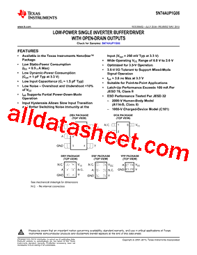 SN74AUP1G06DRLR型号图片