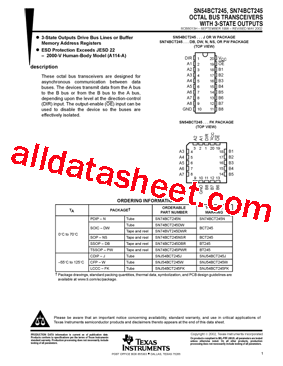 SN74BCT245DBLE型号图片