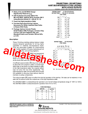 SN74BCT29841NT型号图片