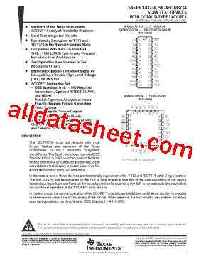 SN74BCT8373ANTE4型号图片
