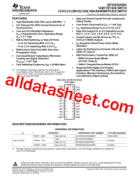 SN74CB3Q3384APWE4型号图片