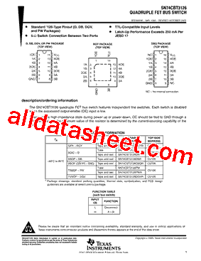 SN74CBT3126DRG4型号图片