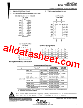 SN74CBT3244PWRE4型号图片