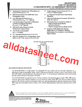 SN74CBT3384CPWR型号图片