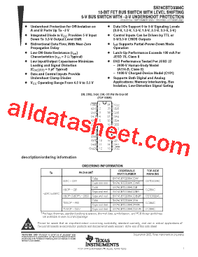 SN74CBTD3384CDBRE4型号图片