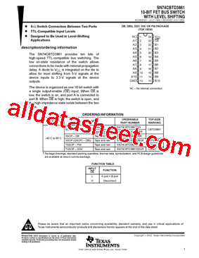 SN74CBTD3861PW型号图片