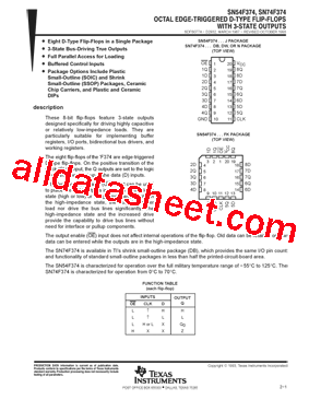 SN74F374DWRG4型号图片
