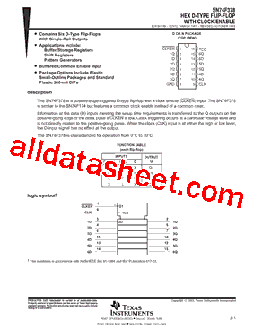 SN74F378型号图片