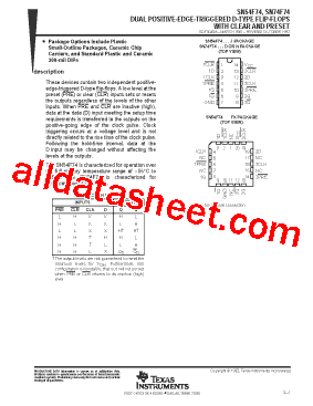 SN74F74D型号图片