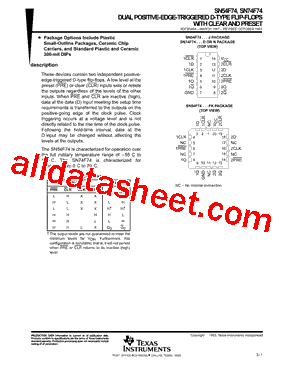 SN74F74NSRE4型号图片