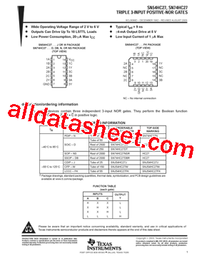 SN74HC27DBR型号图片