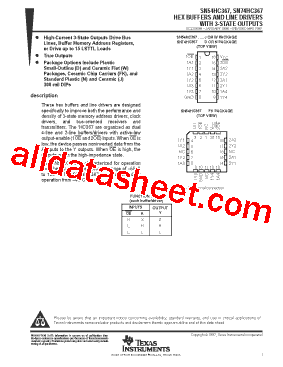 SN74HC367D型号图片