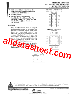SN74HC368PWR型号图片