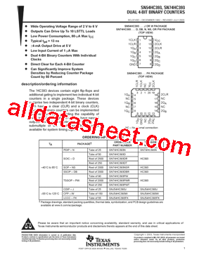 SN74HC393DRE4型号图片