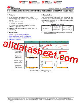 SN74HCS245_V01型号图片