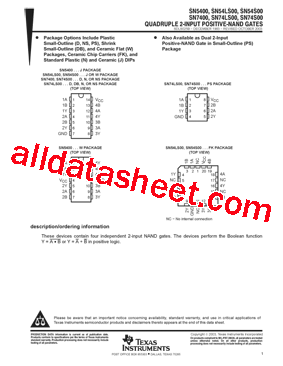 SN74LS00DBR型号图片