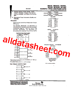 SN74LS02NE4型号图片