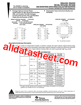 SN74LS05DBLE型号图片
