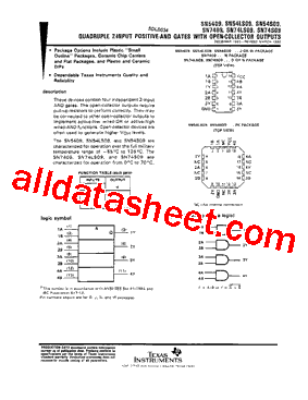 SN74LS09D型号图片
