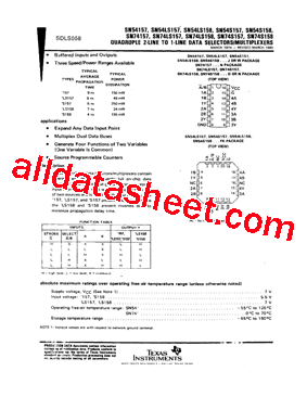 SN74LS157DRE4型号图片