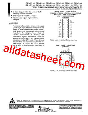 SN74LS240DW型号图片