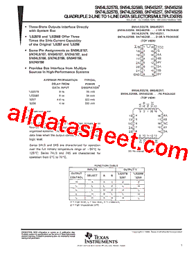 SN74LS257BNE4型号图片