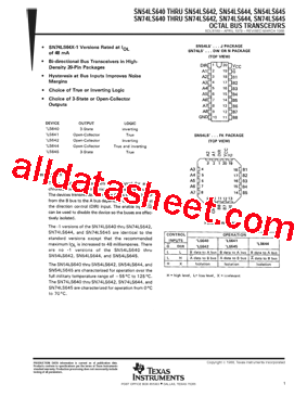 SN74LS642N型号图片