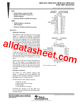 SN74LS673DW型号图片