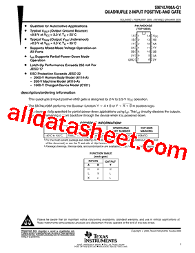 SN74LV08ATPWRG4Q1型号图片